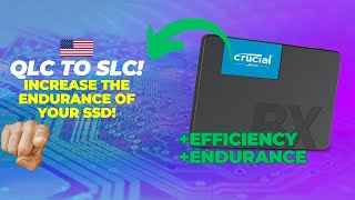 Transforming a QLC SSD into an SLC SSD - Dramatically increasing its e