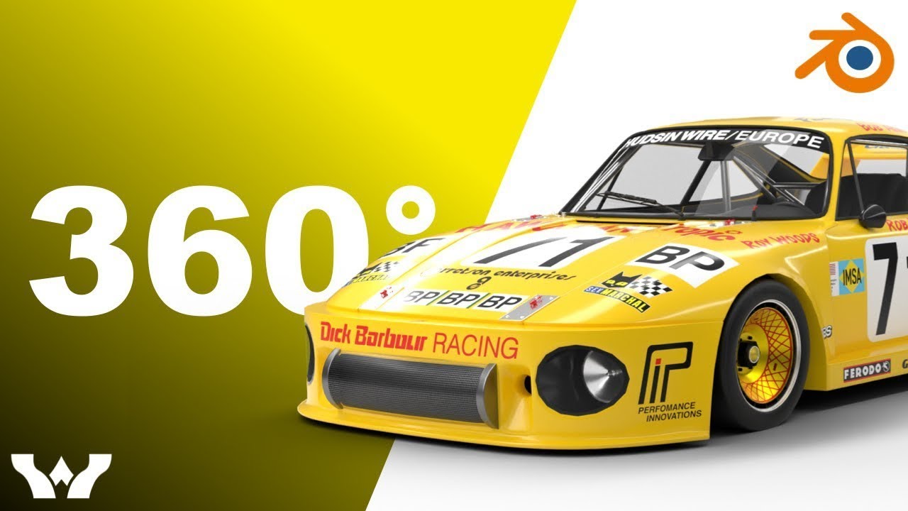 Porsche 935 Le Mans 1979 Barbour Racing HQ 3D Model