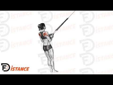 Exercice Rotation externe de l'épaule TRX