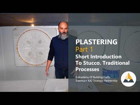 Part 1 - Short introduction to stucco. Traditional processes