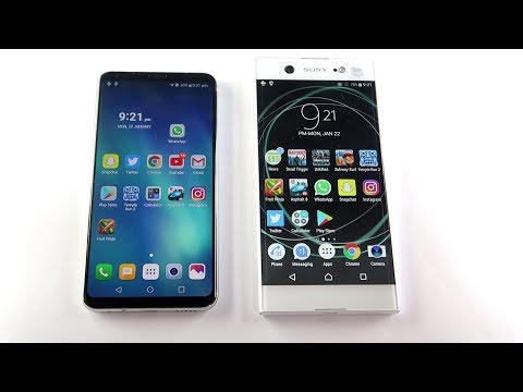 SONY XPERIA XA1 ULTRA Vs LG V30+ | SPEED TEST