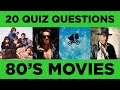 80s Movies Quiz | 80s Movies Trivia | 80s Movie Questions