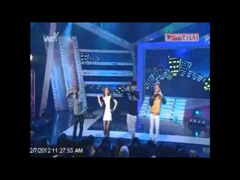 [2012.02.05] Electroboyz feat. Subin(Six Bomb) - Ma Boy 2 + Talk @ OBS Wave K-pop