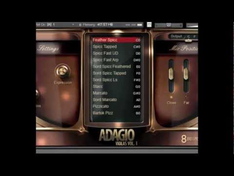 8Dio Adagio Violas Ensemble Short Notes