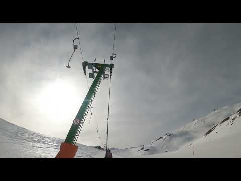 Risalita integrale skilift Leitner "Gran Testa" La Thuile (AO)