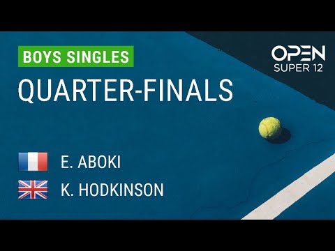 ABOKI Edji VS HODKINSON Kai Max - Open Super 12 2025