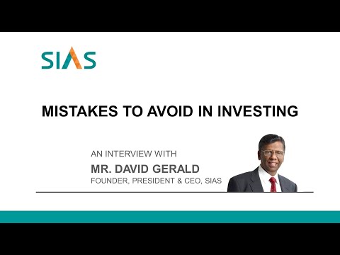 Mistakes to avoid in investing