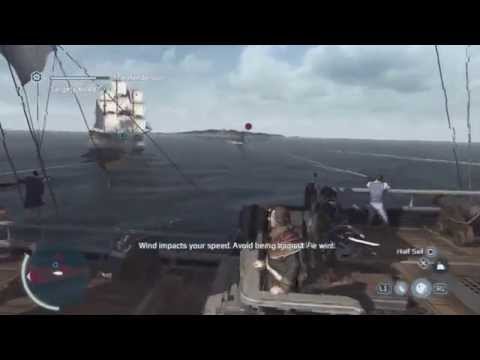 Assassin's Creed 3 - Privateer Mission 'Henderson in distress' Walkthrough [HD]