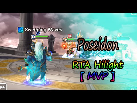 Poseidon Water Sea Emperor RTA Hilight [ MVP ] - Summoners War 2021 | Zen SMW