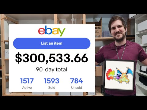 $100,000 MONTHLY SELLING POKEMON CARDS ON EBAY? WHAT DOES IT LOOK LIKE?