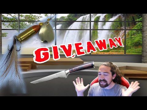 FREE Fillet Knife Giveaway + FREE Fish Hooks!