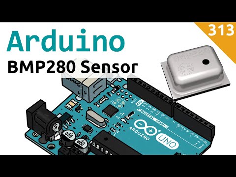 Usare il sensore BMP280 per temperatura, pressione e umidità con Arduino - Video 313