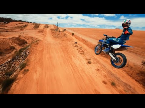 5 Inch FPV drone Motocross chase at Zone 7 - Gopro HERO8