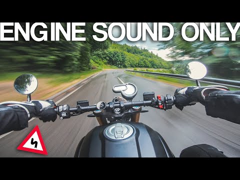 EXHAUST ORCHESTRA! Ducati Scrambler 1100 sound [RAW Onboard]