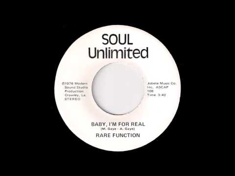 Rare Function - Baby I'm For Real [Soul Unlimited] 1976 Sweet Soul 45