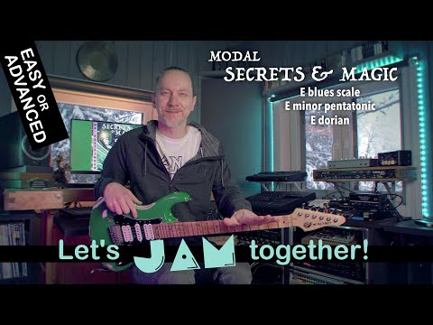 Modal magic fusion jam - Jam with Mika - #animatedjam