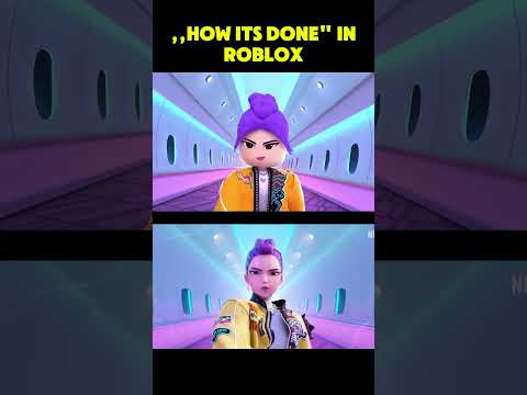 ORIGINAL VS ROBLOX "How It’s Done"  | Roblox Animation (Kpop Demon Hunters)