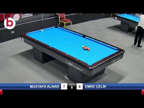 MUSTAFA  ALNAR & EMRE ÇELİK Bilardo Maçı - 