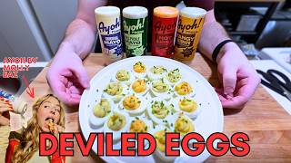 Take Deviled Eggs to the NEXT LEVEL with Molly Baz's AYOO Sauces