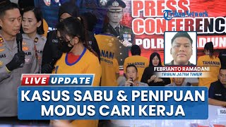 Wanita di Madiun Nekat Jadi Kurir Sabu, Tergiur Upah Rp5 Juta