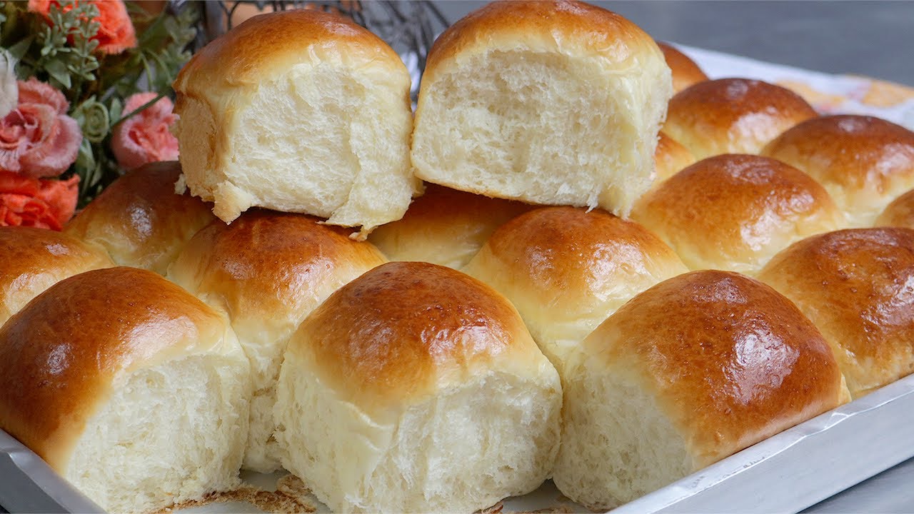 MELHOR QUE DE PADARIA! RECEITA DE PÃO DOCE MAIS FÁCIL E FOFINHO! LEVE COMO ALGODÃO! SEM SOVAR