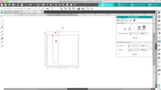 Como fazer um quadrado escalopado no Silhouette Studio?