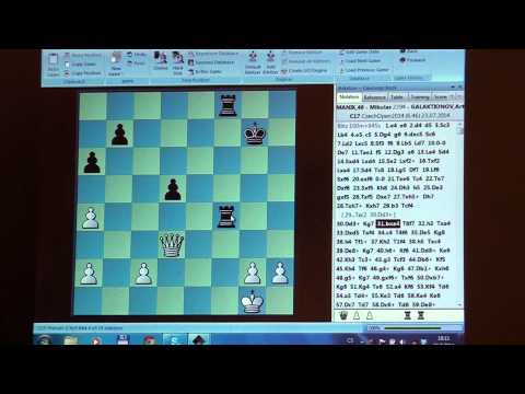 A 6.46. GM Mikuláš MANÍK  -  Artem  GALAKTIONOV 1 - 0