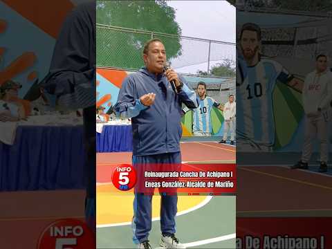 Eneas González reacondicionó la Cancha de Achípano I #islademargarita #noticias #deportes #porlamar
