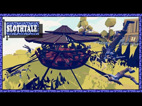 If you get CLOSE, you DIE! - TABS MOD (WAR CHARIOT vs Every Faction)