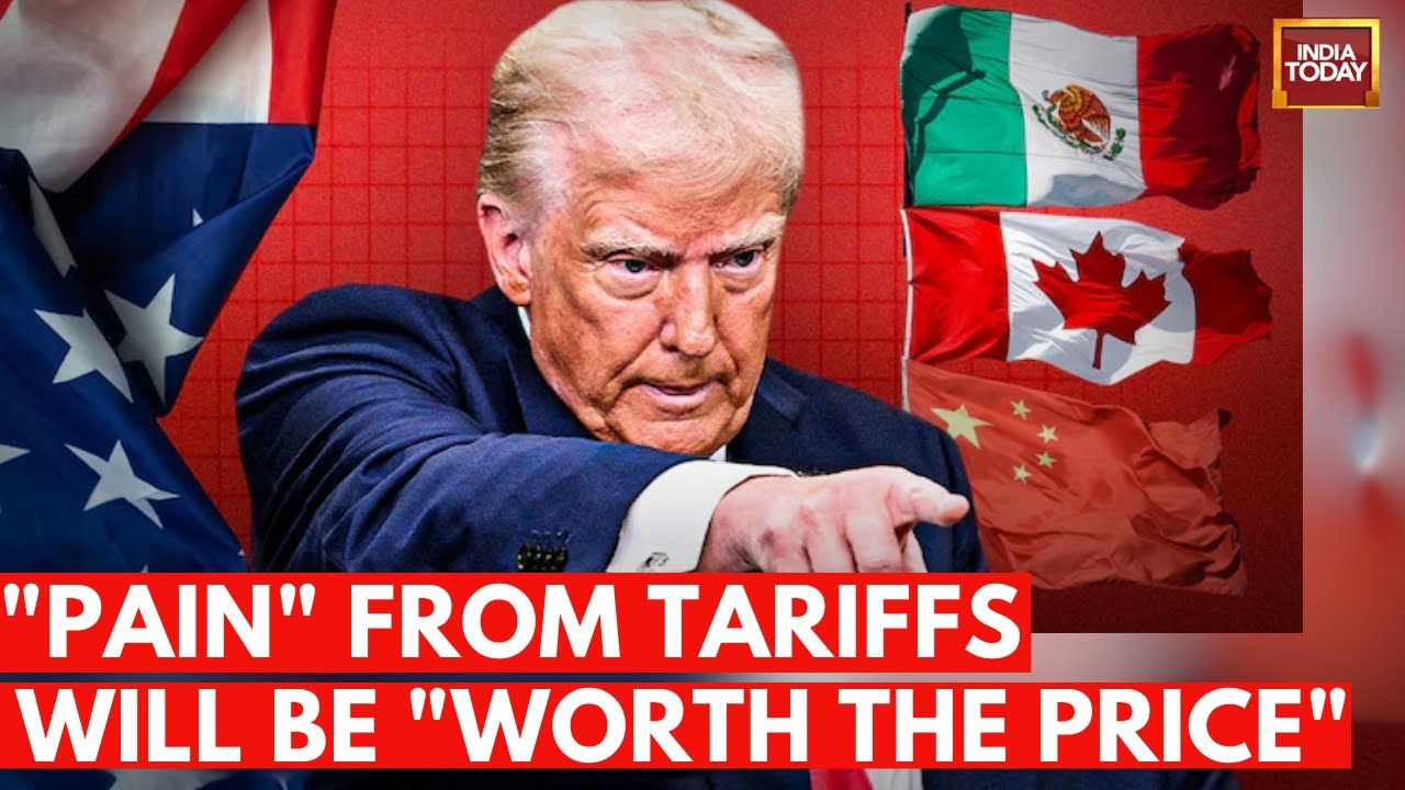 Trump's Tariff LIVE: US Imposes Taxes On Canada, Mexico, China | US Press Secretary Full Briefing