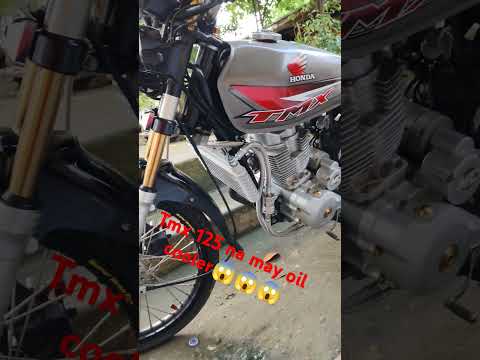 Tmx 125 na may oil cooler😱 sulit tingnan👍