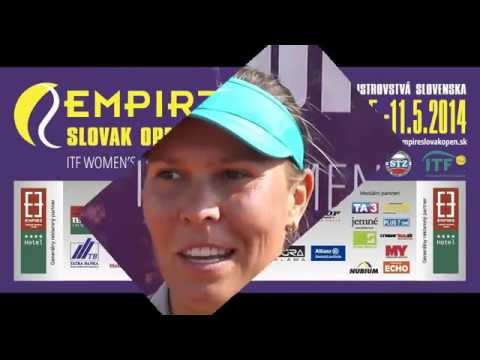 EMPIRE Slovak Open 2014: Lucie Hradecká - Dalma Gálfiová 6:2, 6:3