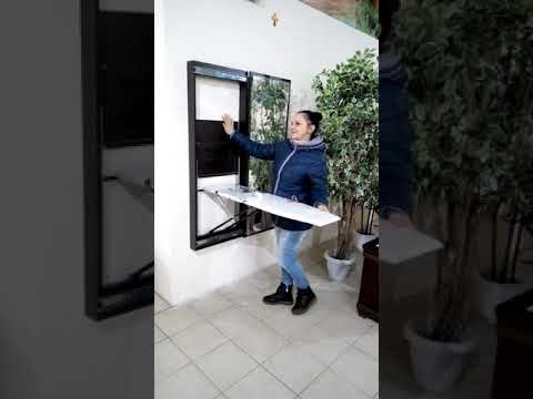 Гладильная доска за зеркалом «Амелия»