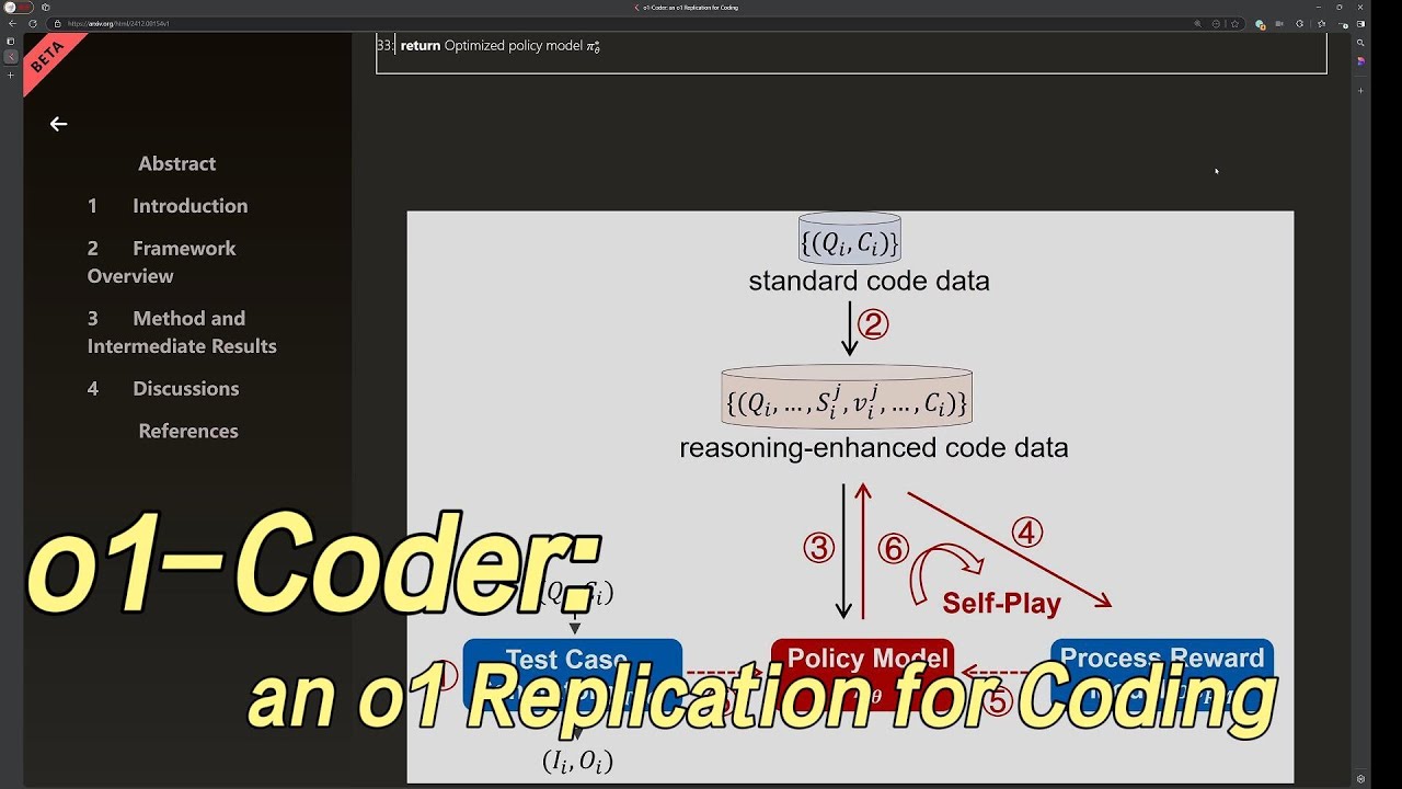 o1-Coder: an o1 Replication for Coding