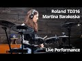 Roland TD316 Live Performance | Martina Barakoska - Weird Fishes