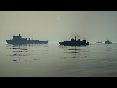 Royal Navy leads mine counter measures exercise Artemis Trident 21