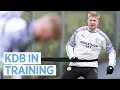 KDB BACK IN TRAINING | Man City Training