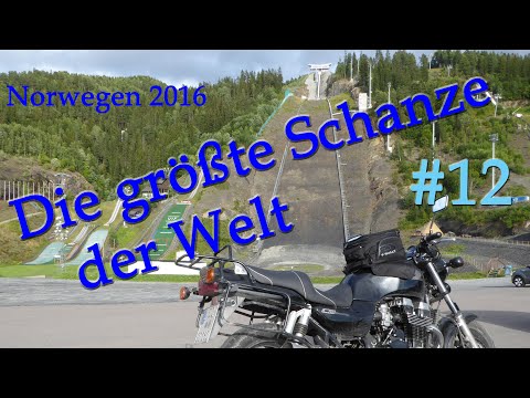 Motorradtour nach Lofoten | #12 Vikersund und Holmenkollen  | Norwegen 2016