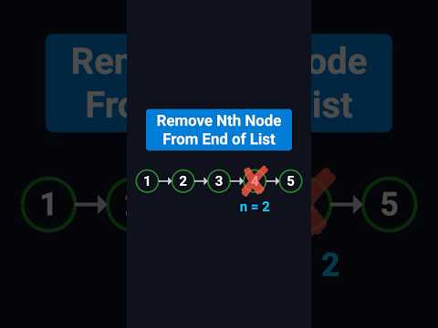 Remove N-th Node From End of Linked List | Coding Interview Must-Know