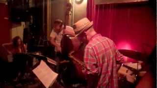 Reverse Blue (Halvorson, Speed, Opsvik, Fujiwara) @ Barbes, 8-8-12 2/6