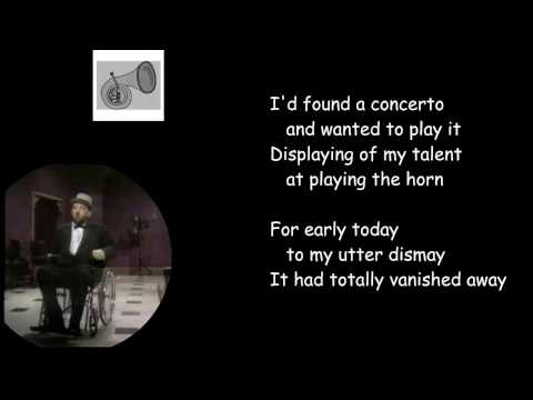 Flanders & Swann sing Mozart's Horn Concerto