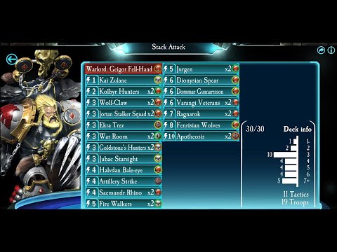 Th-MEME DECK 27: Stack Attack (Geigor Fell-Hand) - Horus Heresy Legions