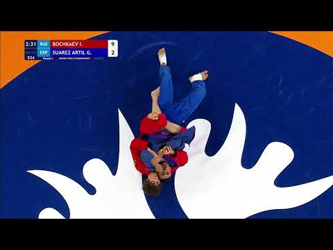 Round 2 Men's GP Gi - 66 kg: I. BOCHKAEV (RUS) v. G. SUAREZ ARTIL (ESP)