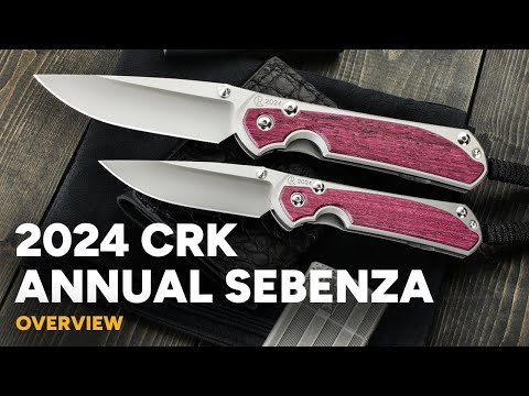 Chris Reeve Large Sebenza 31 2024 Annual Purple Heart Wood