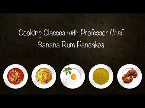 Banana & Rum Pancakes