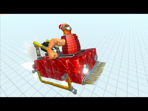 SANTA vs EVERY UNIT in Animal Revolt Battle Simulator