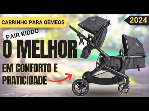 Pair Kiddo: O Carrinho de Bebê para Gêmeos que Você Estava Procurando 👶🏼🧒🏼👧🏼