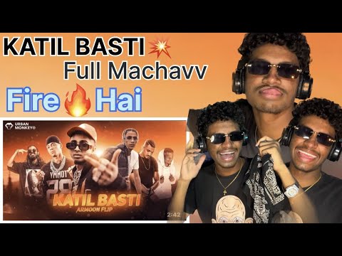 MC STAN - KATIL BASTI - (PROD BY. ARMOON FLIP) OFFICIAL MUSIC VIDEO | Ansh reaction boyyyy