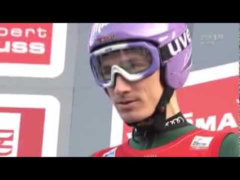 GA PA 2014- Martin Schmitt 128,5 m 2 seria the last jump in Carrier