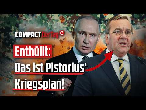 Enthüllt: Das ist Pistorius' Kriegsplan!💥
